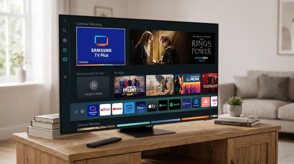 IRON TV MAX sur Smart TV Samsung